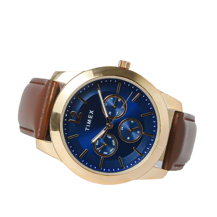 Alexander Multifunction 40mm Leather Band