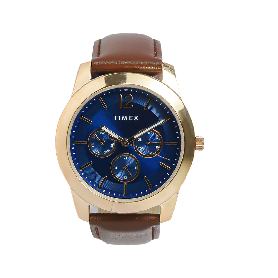 Alexander Multifunction 40mm Leather Band