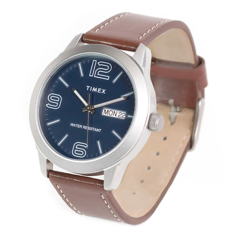 Preston Day-Date 45mm Leather Band