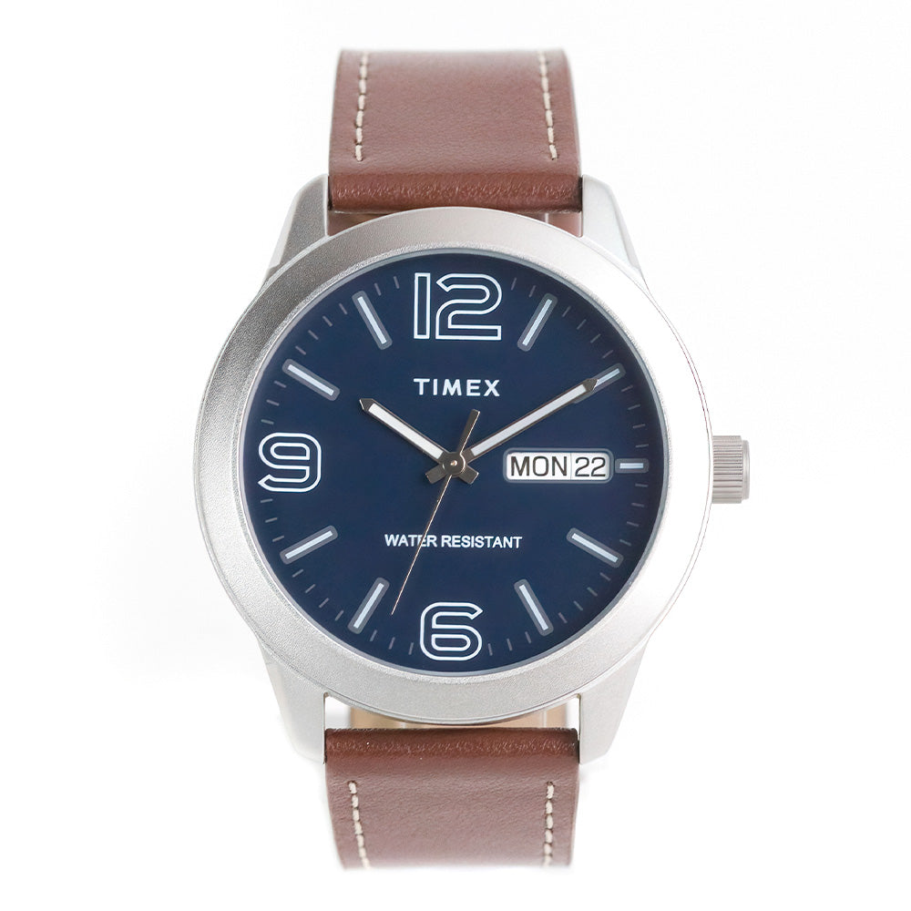 Preston Day-Date 45mm Leather Band