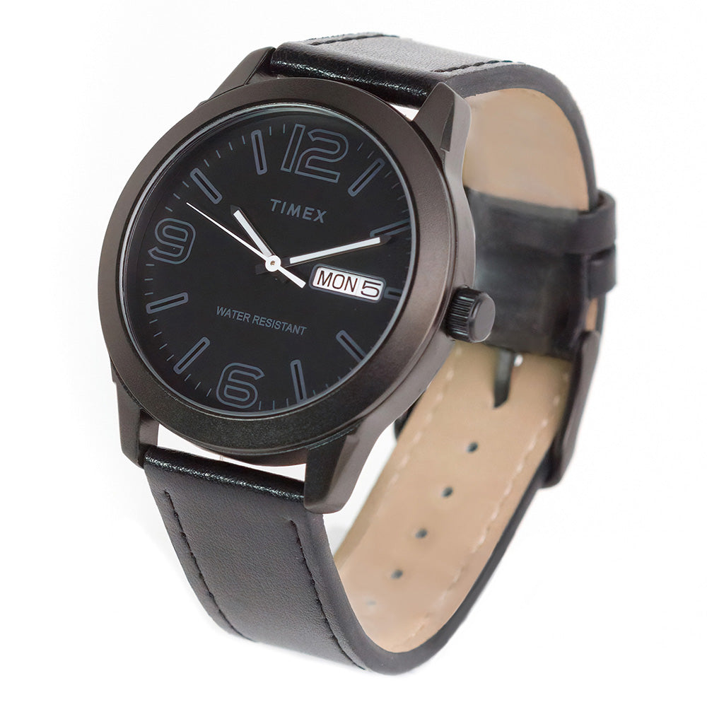 Preston Day-Date 45mm Leather Band