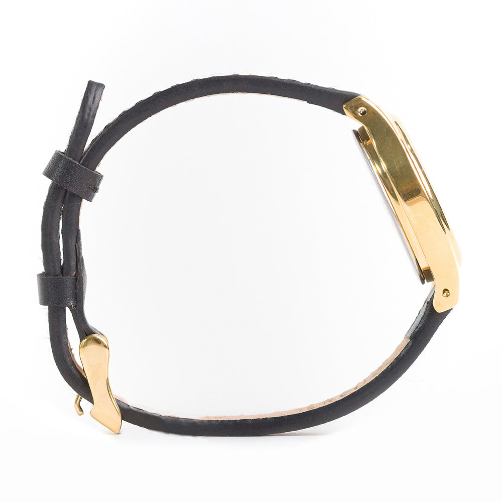 Madison 3-Hand 22mm Leather Band