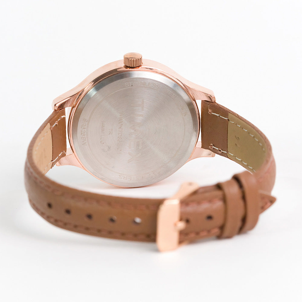 Sharon 3-Hand 36mm Leather Band