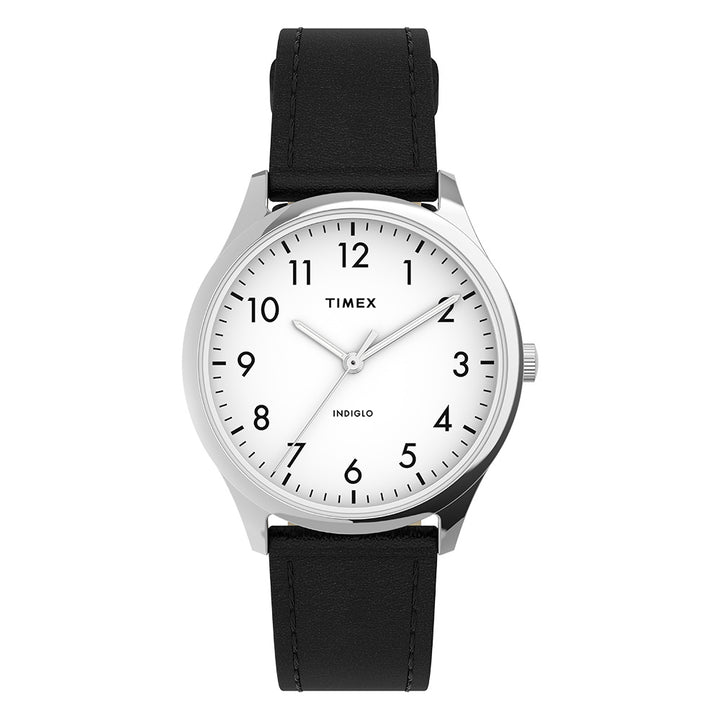 Easy Reader 3-Hand 32mm Leather Band