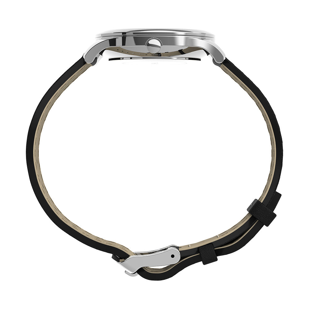 Easy Reader 3-Hand 32mm Leather Band