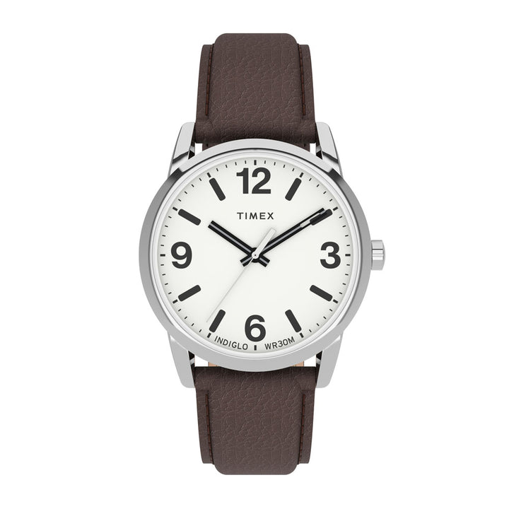 Easy Reader Classic 3-Hand 38mm Leather Band