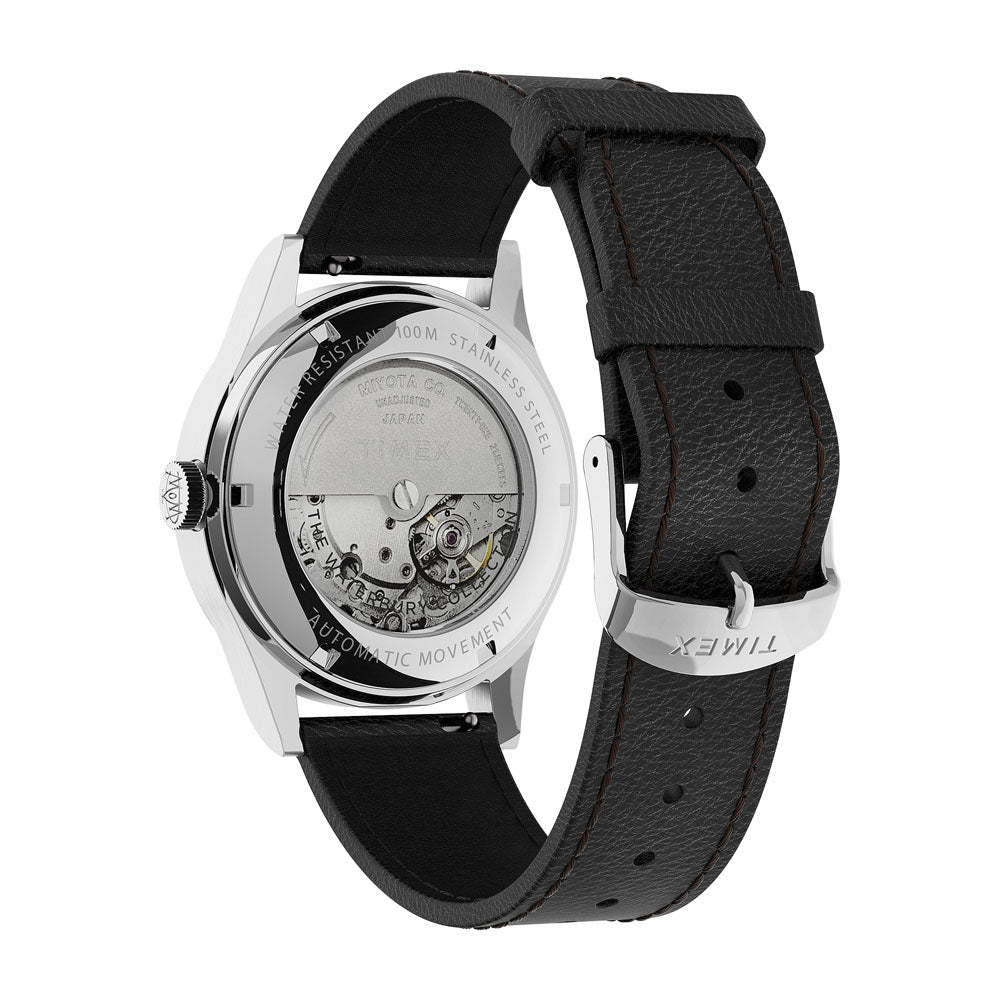 Waterbury Day-Date 39mm Leather Band