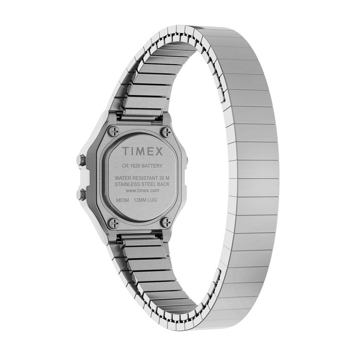 T80  Digital 27mm Stainless Steel Band