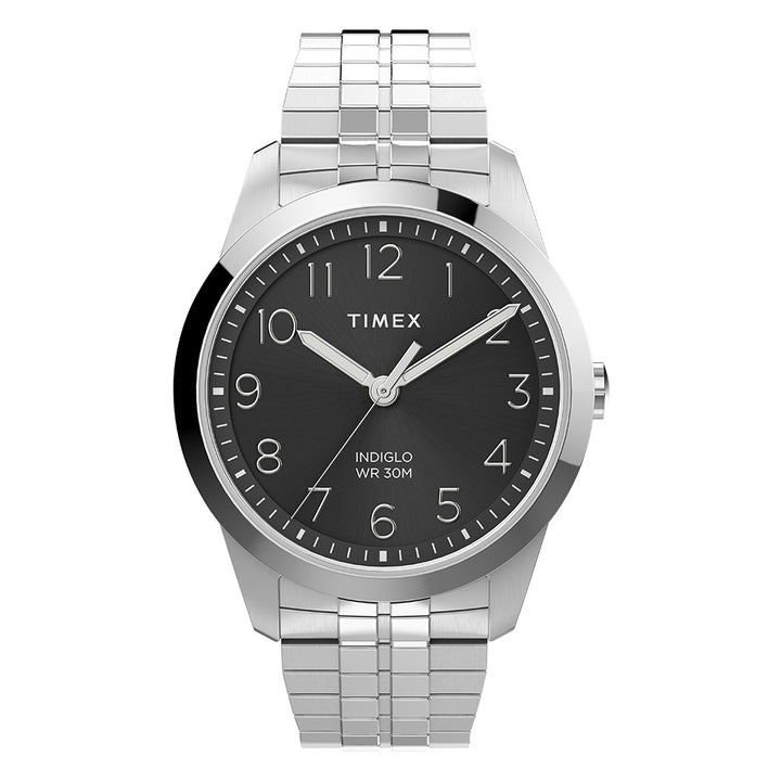 Main Street Classic 3-Hand 36mm Stainless Steel Band