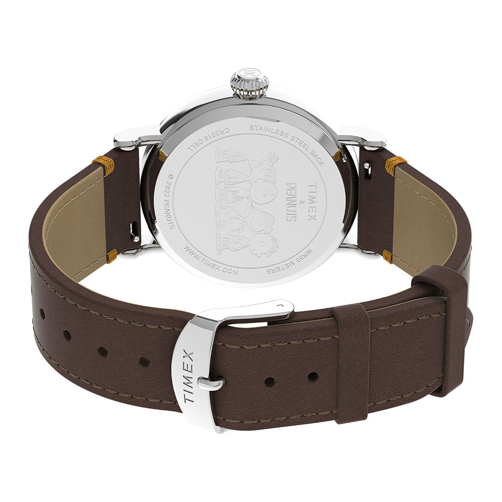 Standard x Peanuts 3-Hand 40mm Leather Band