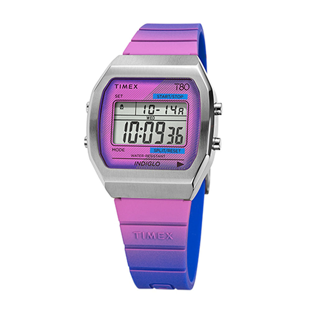 Timex 80 Digital 34mm Resin Band