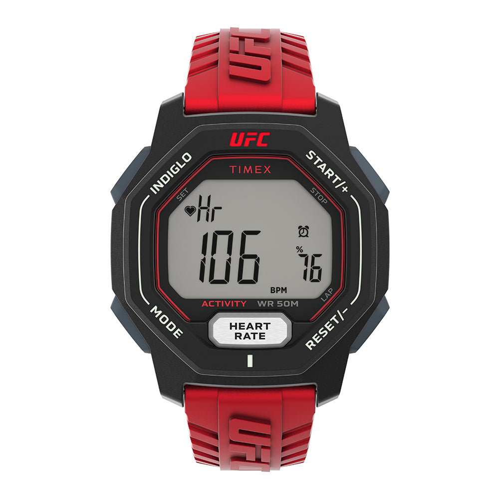 Timex Ufc Spark Digital 46mm Resin Band