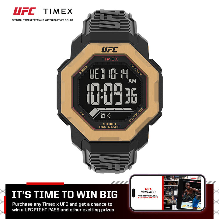 Timex Ufc Knockout Multifunction 48mm Acetate Band