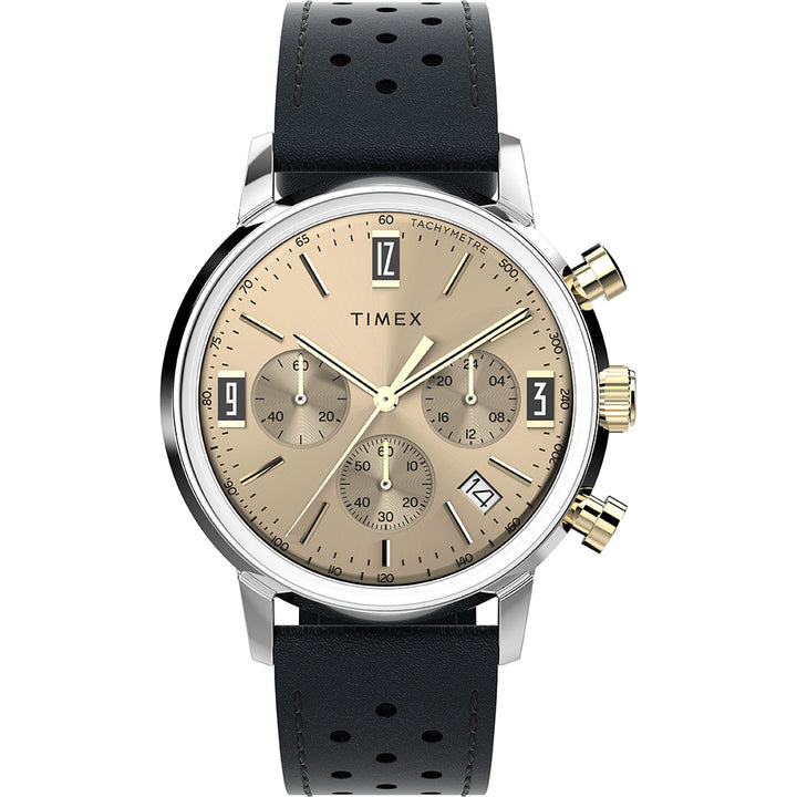 Marlin Quartz Chronograph 40mm Leather Band