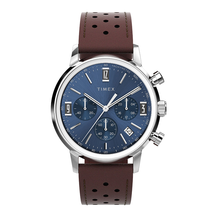 Marlin Quartz Chronograph 40mm Leather Band