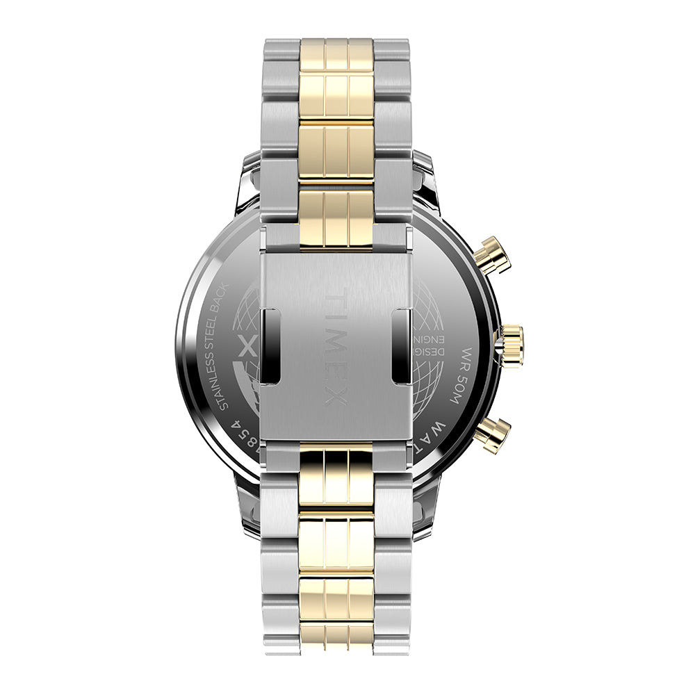 Chicago Chronograph 45mm Stainless Steel Band