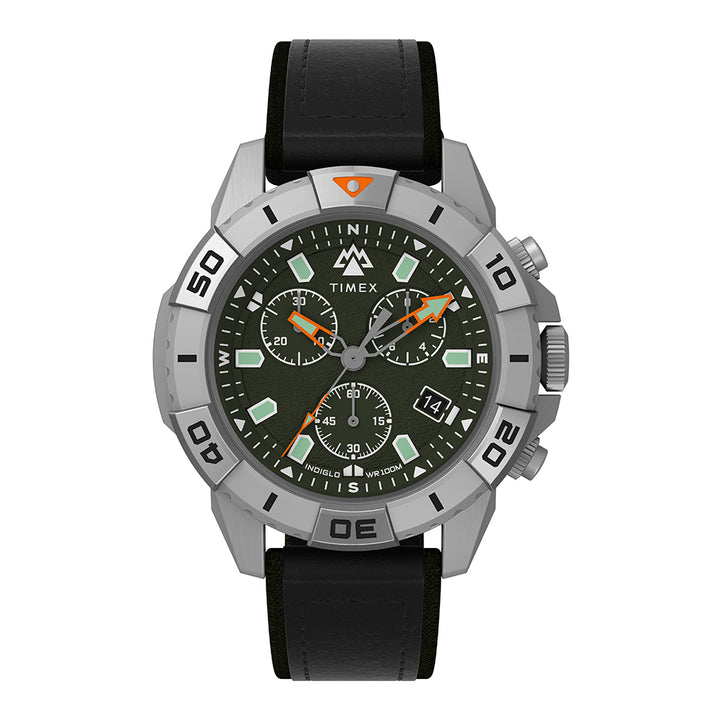 Expedition North® Ridge Multifunction 42mm Leather Band