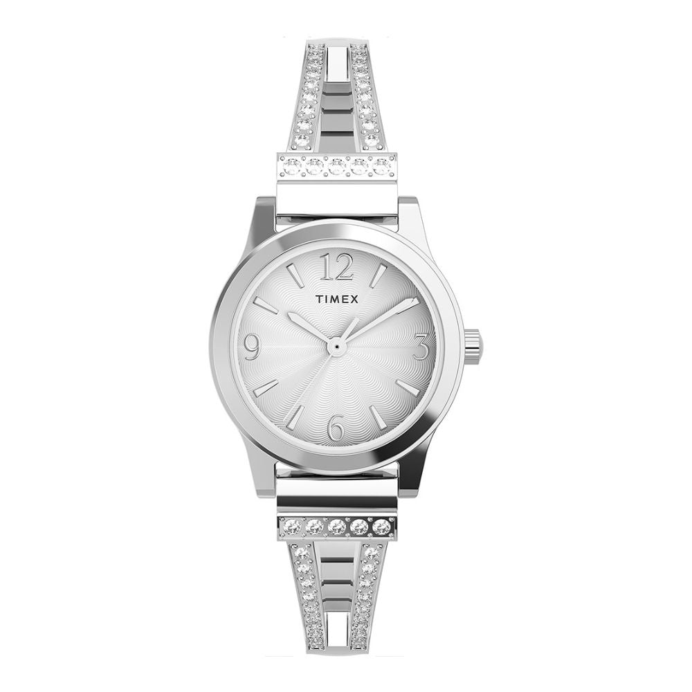 Core Stretch Bangle 3-Hand 25mm Stainless Steel Band