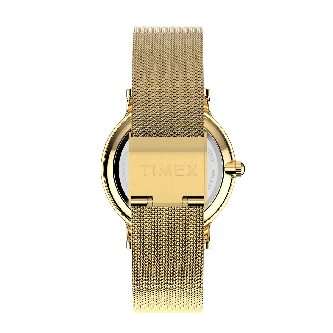 Transcend 3-Hand 34mm Stainless Steel Band