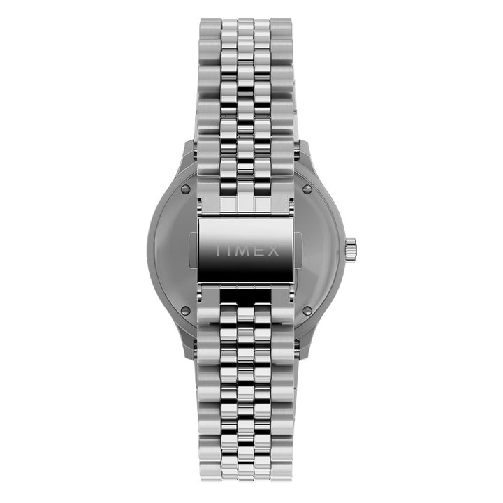 Q Timex Day-Date 38mm Stainless Steel Band