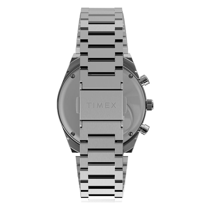 Q Timex Chronoraph 40mm Stainless Steel Band