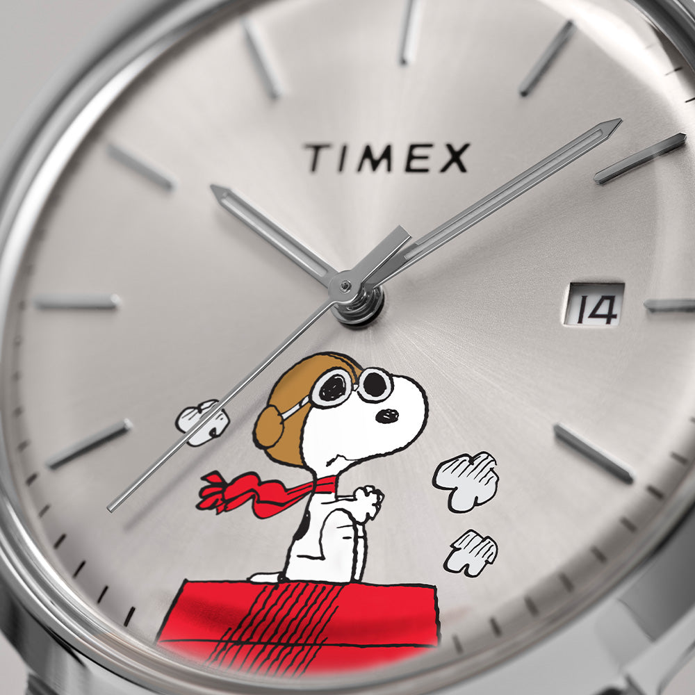 Marlin x Peanuts Automatic 40mm Leather Band