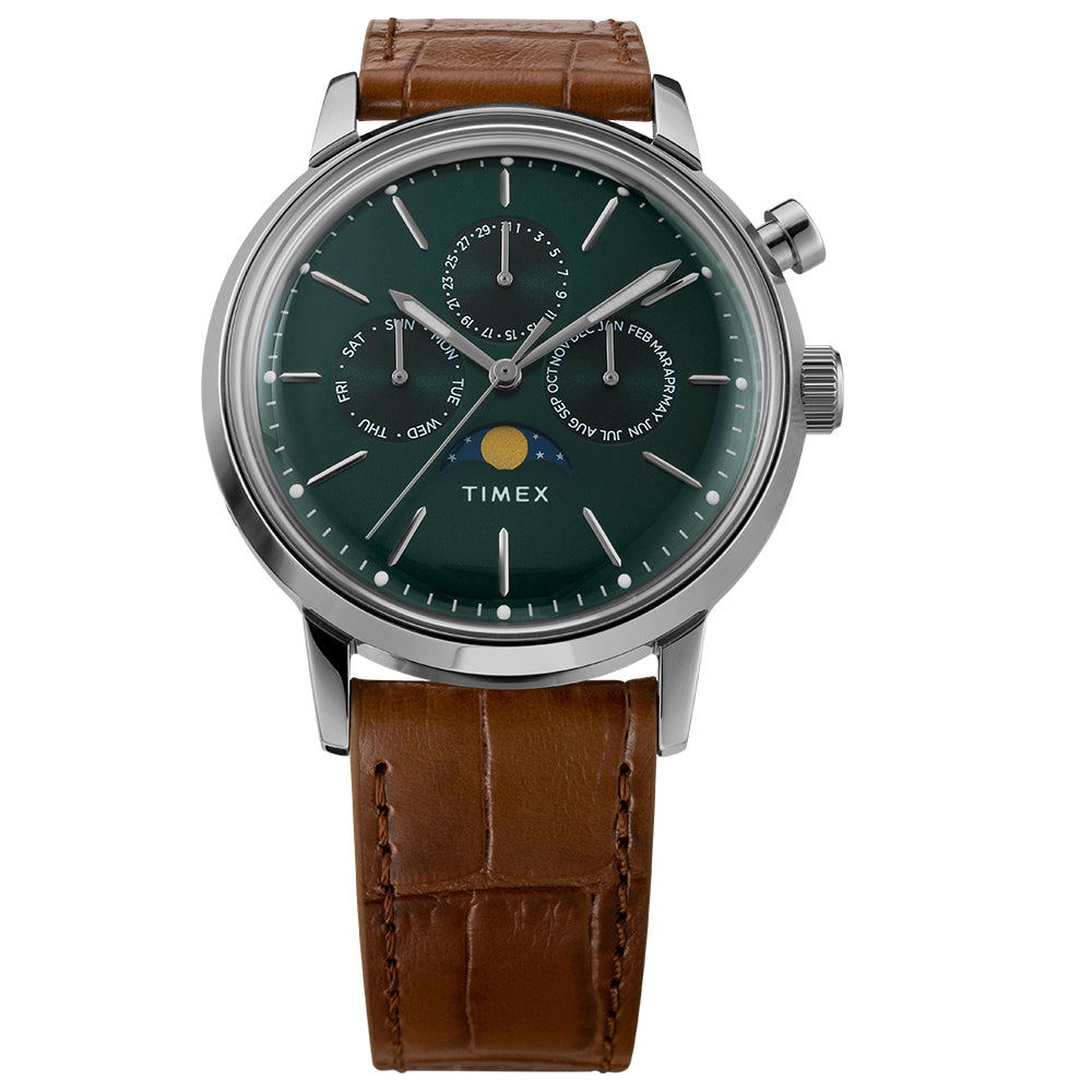 Marlin Multifunction 40mm Leather Band