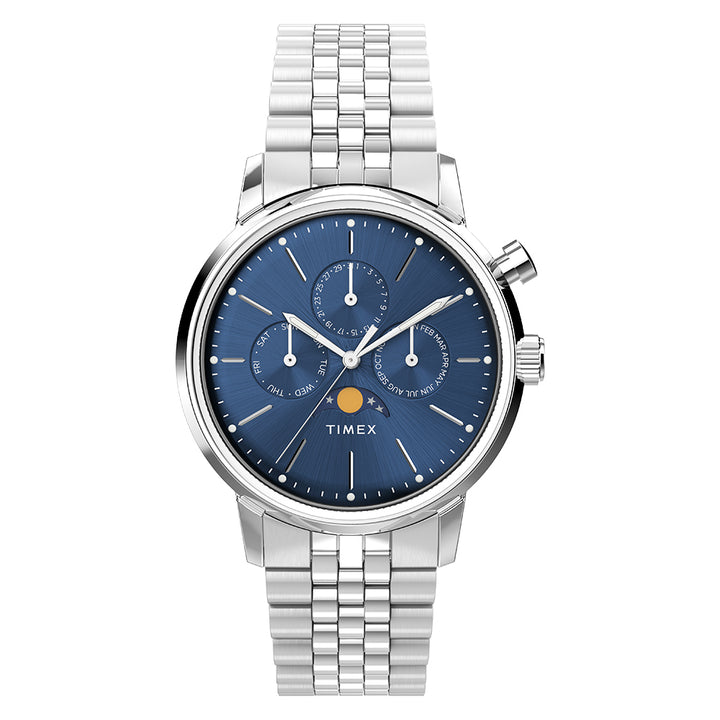 Marlin Moon Phase Multifunction 40mm Stainless Steel Band