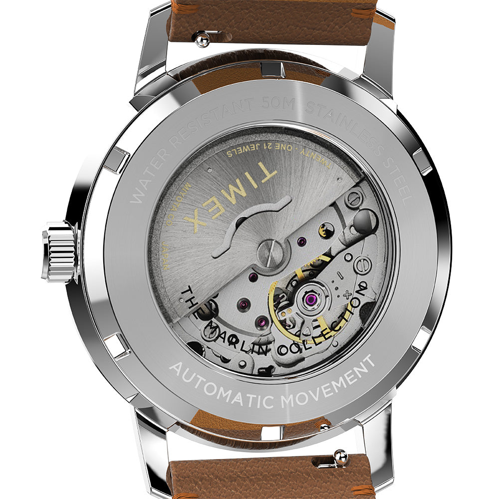 Marlin Automatic 40mm Leather Band – Timex Philippines