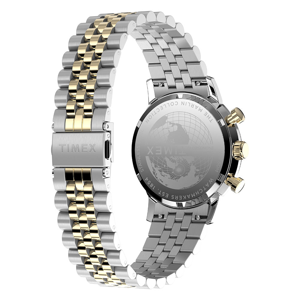 Marlin Quartz  40mm Stainless Steel Band