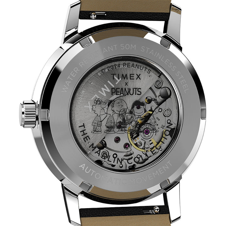 Marlin X Peanuts Automatic 40mm Leather Band