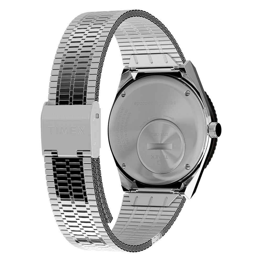 Q Timex Seconde 3-Hand 38mm Stainless Steel Band