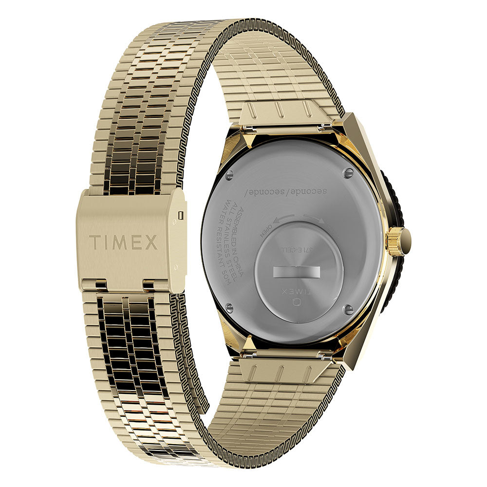 Q Timex Seconde 3-Hand 38mm Stainless Steel Band