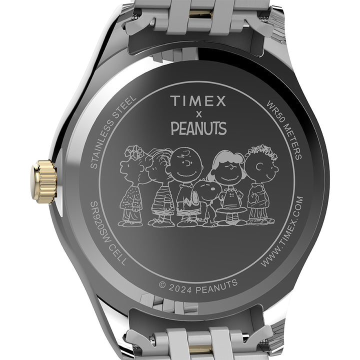 Timex Legacy X Peanuts Date 34mm Stainless Steel Band