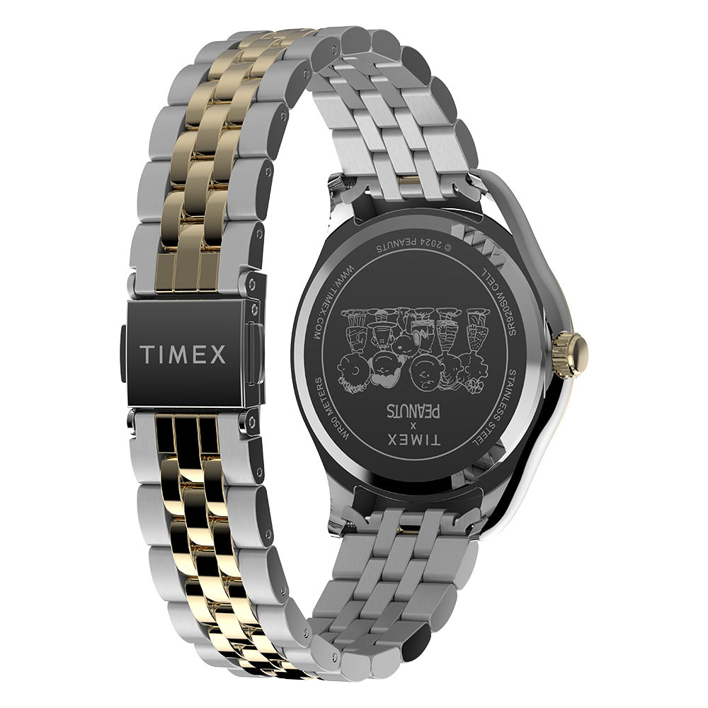 Timex Legacy X Peanuts Date 34mm Stainless Steel Band