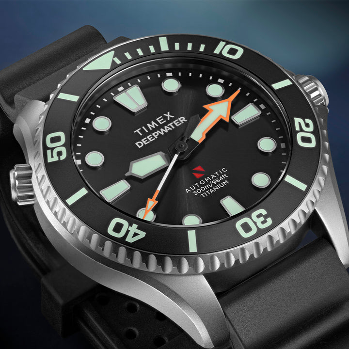 Deepwater Meridian 300 Titanium Hev Automatic 44mm Rubber Band