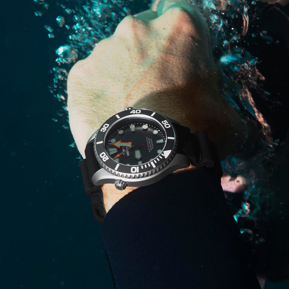 Deepwater Meridian 300 Titanium Hev Automatic 44mm Rubber Band