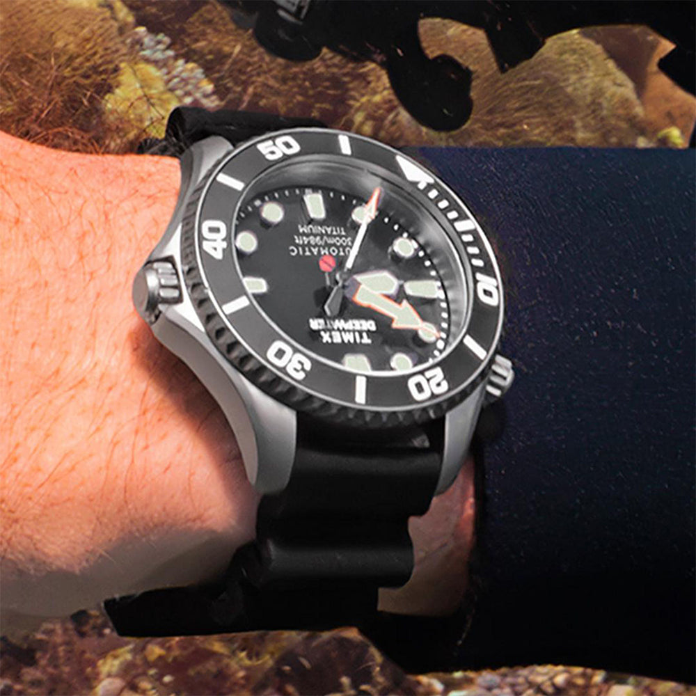 Deepwater Meridian 300 Titanium Hev Automatic 44mm Rubber Band