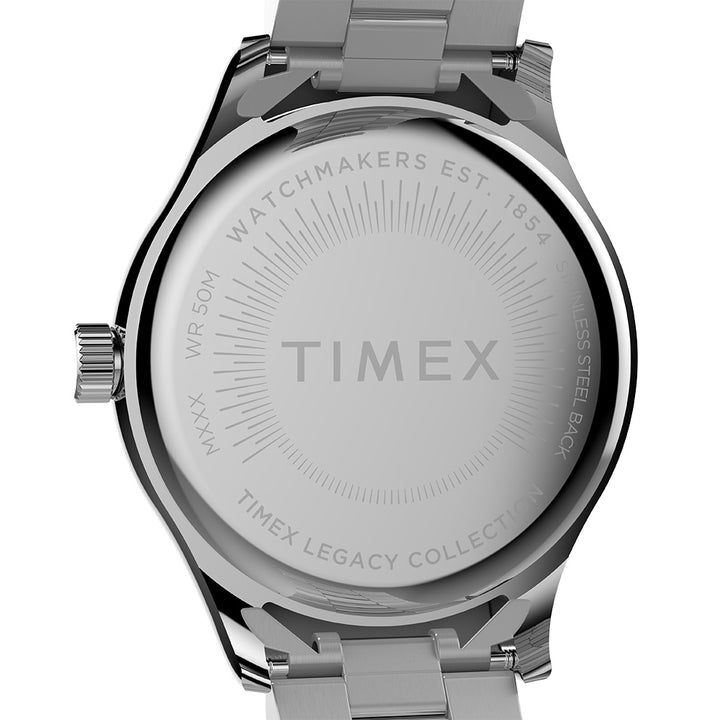 Timex Legacy 3-Hand 34mm Stainless Steel Band