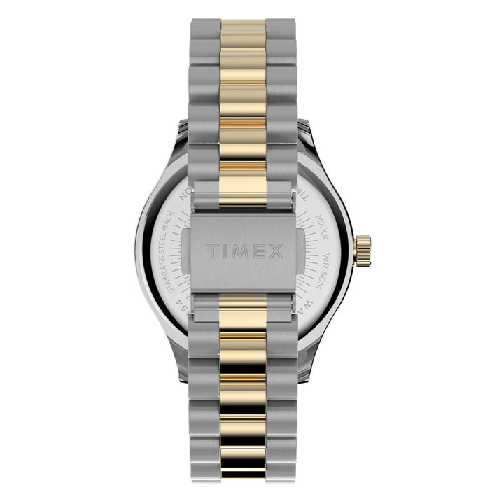 Timex Legacy 3-Hand 34mm Stainless Steel Band