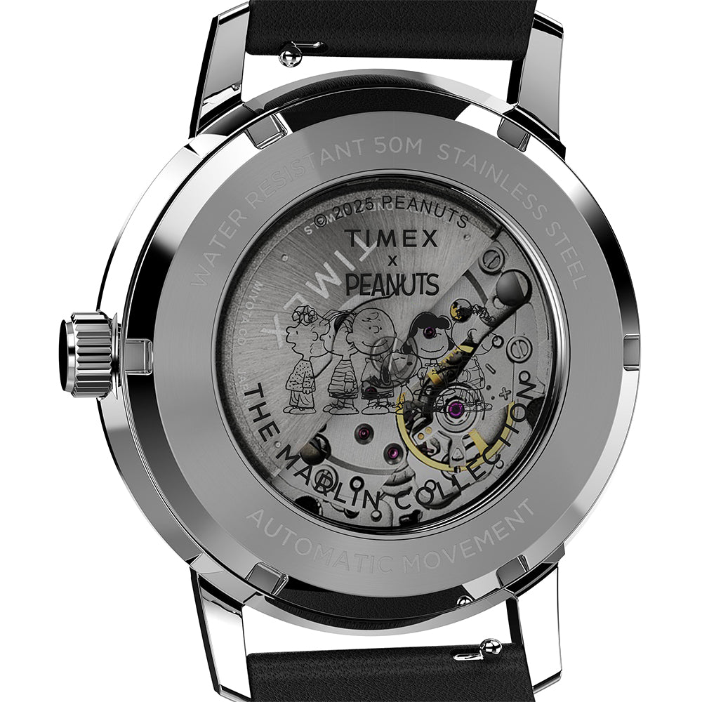 Marlin x Peanuts Automatic 40mm Leather Band