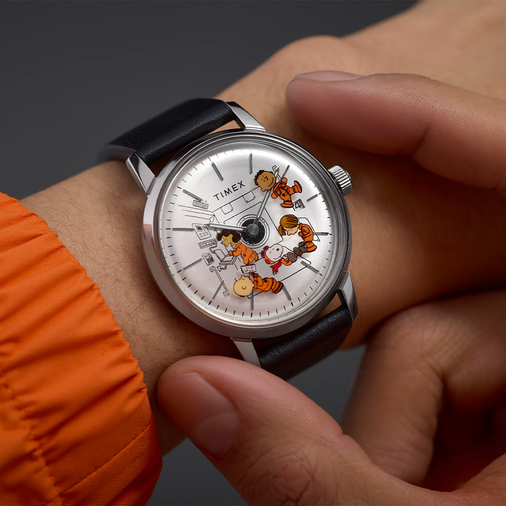 Marlin x Peanuts Automatic 40mm Leather Band
