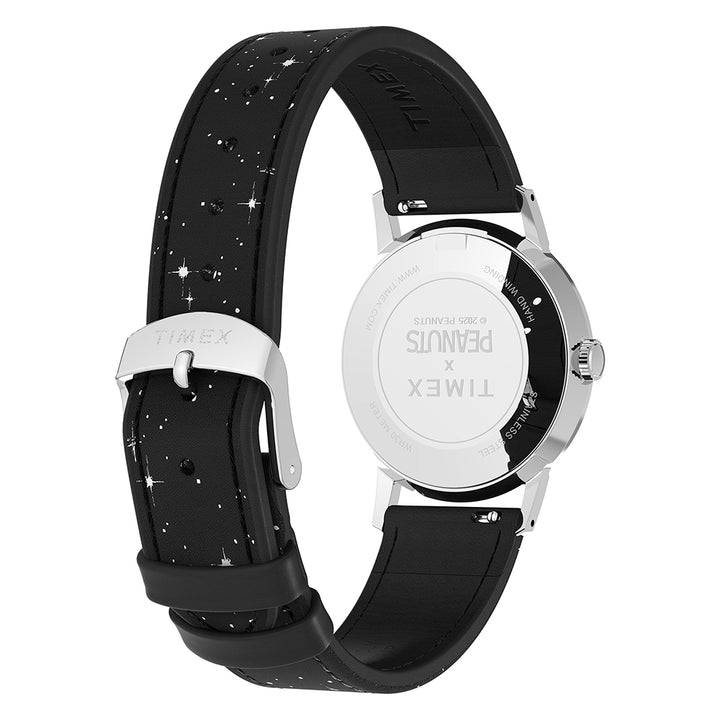 Marlin x Peanuts Hand-wound 34mm Leather Band