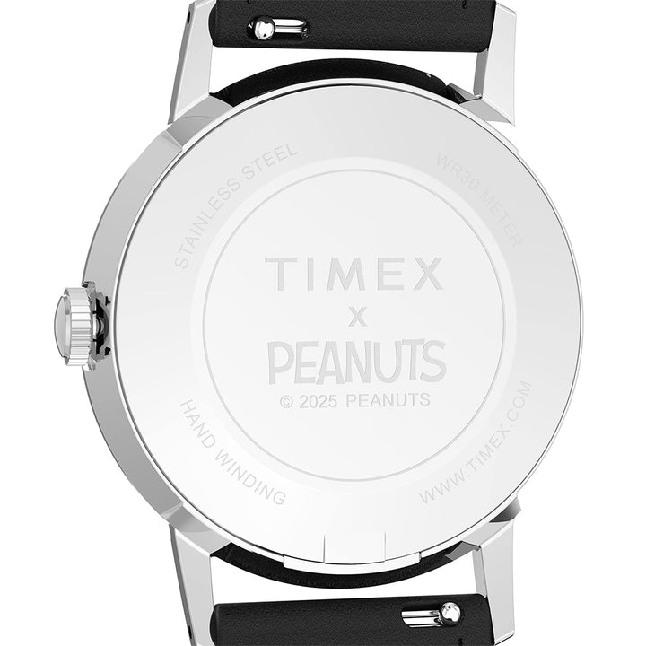 Marlin x Peanuts Hand-wound 34mm Leather Band