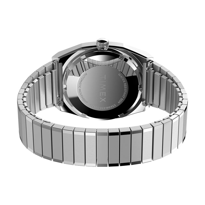 Timex Automatic 1983 E Line Reissue Automatic 34mm Stainless Steel Band