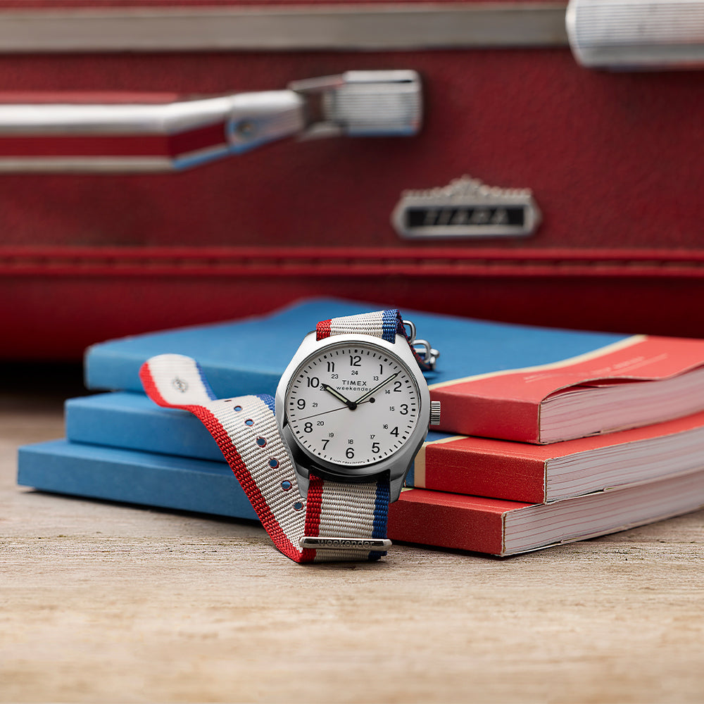 Weekender 3-Hand 39mm Fabric Band