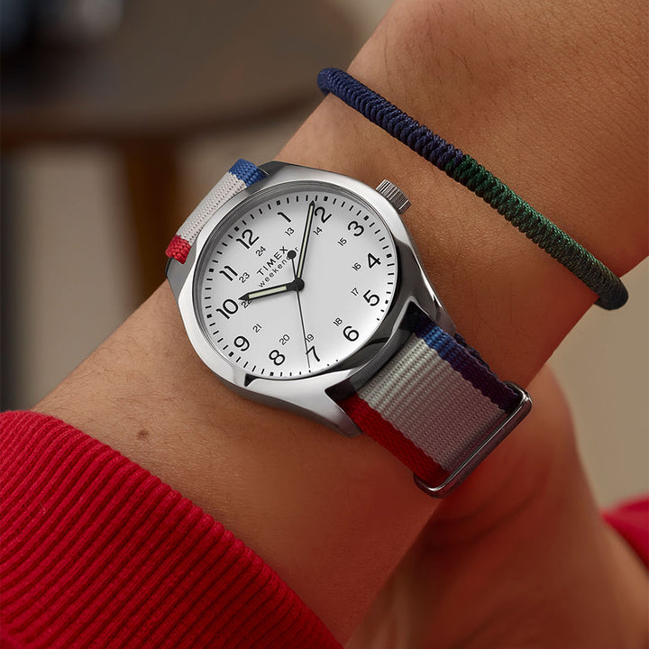 Weekender 3-Hand 39mm Fabric Band