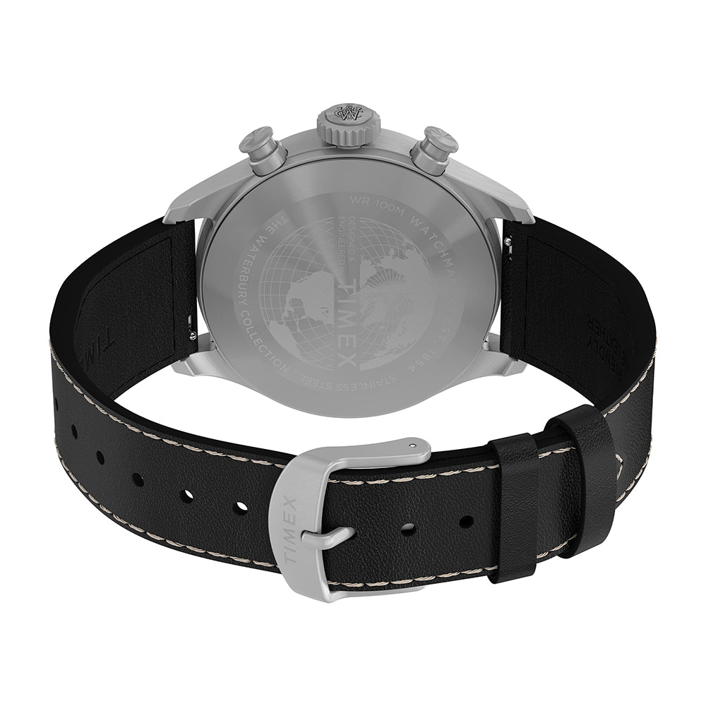 Waterbury Ace Chronograph 41mm Leather Band