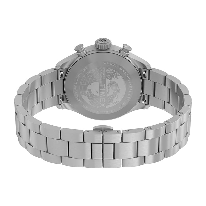 Waterbury Ace Chronograph 41mm Stainless Steel Band