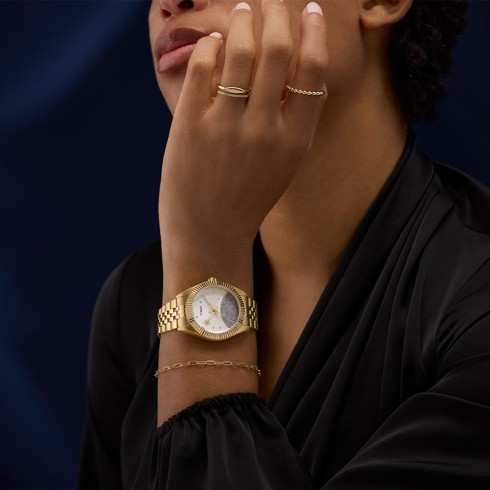 Celestial Legacy 3-Hand 36mm Stainless Steel Band